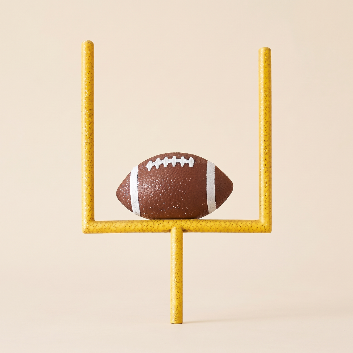 Football Goalpost Tree Topper