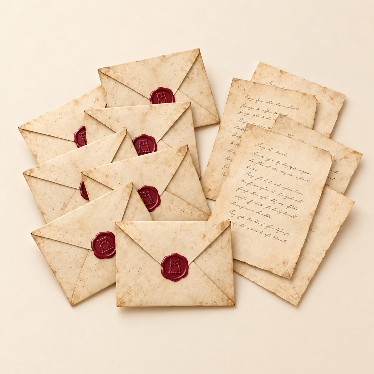 Hogwarts Letter Set